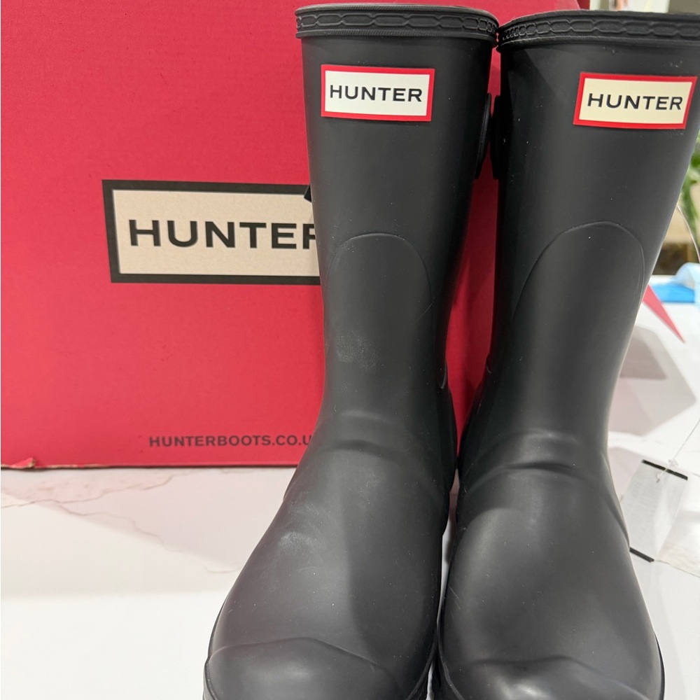 Hunter Classic Black Waterproof Boots